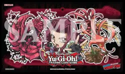 YuGiOh Playmat Exclusive AKIZA BLACKROSE DRAGON 2025 NYCC Exclusive PRESALE - Image 1