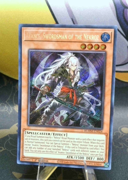 BLMM-EN024 "Avance, Swordsman of the Nekroz" Secret Rare YuGiOh! NM - Image 1