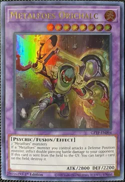 Metalfoes Orichalc GFTP-EN094 Ghosts from the Past 1st Edition Yugioh Card - Image 1