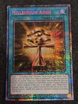 Yugioh! TCG - Millennium Ankh - Starlight Rare - 2025 Mega-Pack - MP25-EN011 - Image 1