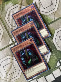 YuGiOh CYBER-STEIN Super Rare Play Set OP16-EN004 - Image 1