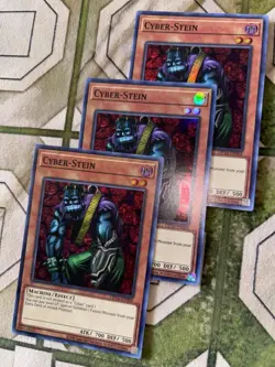 YuGiOh CYBER-STEIN Super Rare Play Set OP16-EN004 - Image 2