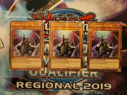 Yugioh Dimension Shifter - RA01-EN014 - Quarter Century Secret Rare - 1st NM x3 - Image 1