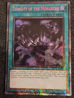 Yugioh Tenacity of the Monarchs MP25-EN025 Starlight Rare 1st Edition NM - Image 1