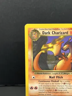 NM! Pokemon TCG - Dark Charizard 21/82 Team Rocket Base Set Unlimited Card - Image 2