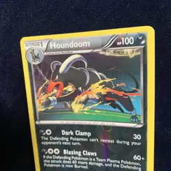 Houndoom 56/101 Revese Holo Rare Plasma Blast Pokemon Card - Image 2