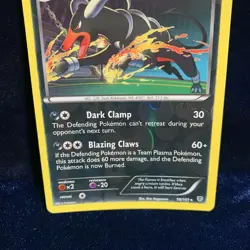 Houndoom 56/101 Revese Holo Rare Plasma Blast Pokemon Card - Image 3