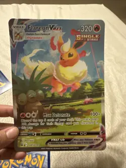 Pokemon TCG VMAX JUMBO Card Set Flareon SWSH180 Vaporeon SWSH182 Jolteon SWSH184 - Image 5