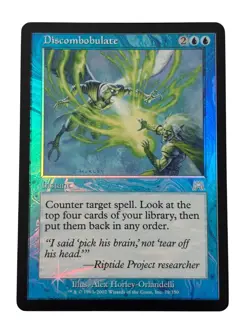 Discombobulate Onslaught FOIL MAGIC the Gathering MTG CARD - Image 1