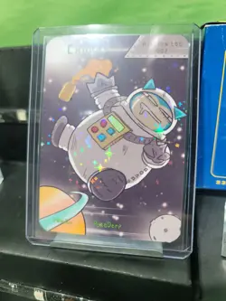 Space Pokederp 'Chubbs' - Snorlax Commission Print Derpy Card Jwillyguy Art #002 - Image 1