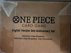 One Piece Card Game - 2nd Anniversary Set English Version Factory Sealed. - Image 3