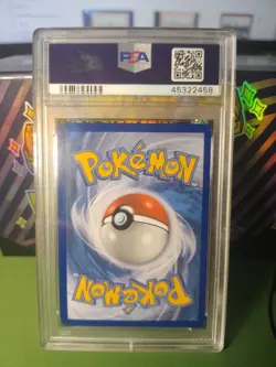 Pokemon TCG Detective Pikachu Holo Rare Card 10/18 PSA 8 - Image 2