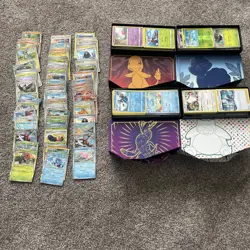 2000+ Huge Pokemon Card Lot Collection, Modern Sets Some Holos Plus 4 Deck Boxes - Image 2
