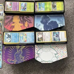 2000+ Huge Pokemon Card Lot Collection, Modern Sets Some Holos Plus 4 Deck Boxes - Image 3