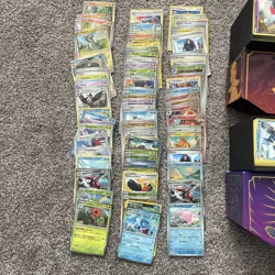 2000+ Huge Pokemon Card Lot Collection, Modern Sets Some Holos Plus 4 Deck Boxes - Image 4
