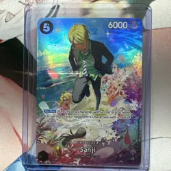 Sanji ST14-003 OP10 Royal Blood SP Full Art One Piece Card Game English - Image 2