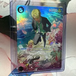 Sanji ST14-003 OP10 Royal Blood SP Full Art One Piece Card Game English - Image 3