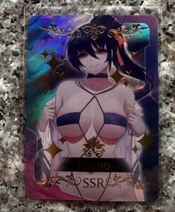 Akeno Himejima High School DxD Waifu Card - Image 1