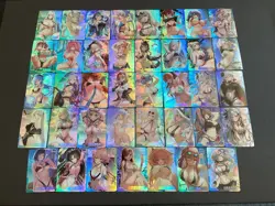 Goddess Story Senpai Goddess Haven Series #1 SSR PARTIAL Set! - 39 Cards! Bikini - Image 2