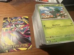 Pokemon TCG Mega Evolution 2025 - Complete Base Set C/UC/R/EX - All 132 Cards! - Image 1