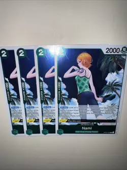 OP03-030 Nami X4 Playset One Piece TCG Card :: OP03: Pillars of Strength - Image 5