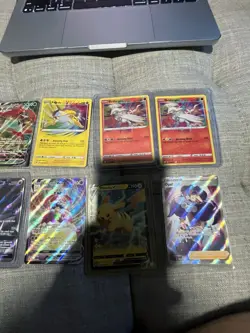 Pokemon Card Lot 10 OFFICIAL TCG Cards Ultra Rare Included EX/V/VMAX/SECRET - Image 3