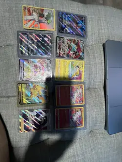 Pokemon Card Lot 10 OFFICIAL TCG Cards Ultra Rare Included EX/V/VMAX/SECRET - Image 5
