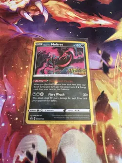 Galarian Moltres - (Prerelease) SWSH125 SWSH: Sword & Shield Promo Cards Holo - Image 2