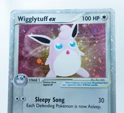 WIGGLYTUFF EX 101/101 Ultra Holo Rare Ex Hidden Legends Set - Pokemon Card 2004 - Image 2