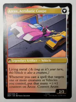 Arcee, Sharpshooter TRANSFORMERS Regular Universes Beyond UB BOT 7 mtg NM/M - Image 2