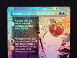 Magic Final Fantasy - Summon: Good King Mog XII (Borderless Foil) R 0194 (NM) - Image 2