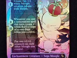 Magic Final Fantasy - Summon: Good King Mog XII (Borderless Foil) R 0194 (NM) - Image 3