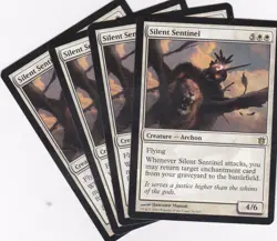 MTG: Born of the Gods: Silent Sentinel X 4 - Image 1