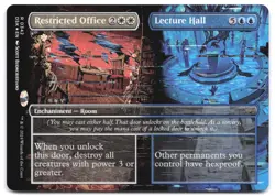 Restricted Office // Lecture Hall (Borderless) #342 NM Foil - Image 1
