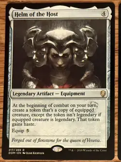 Helm of the Host - Dominaria - NM - English - Magic the Gathering MTG - Image 1