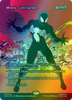 MTG - Mystic Confluence - Borderless - Marvels Spiderman - FOIL - NM - Image 1