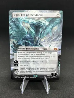 Ugin, Eye of the Storms (Borderless) Tarkir: Dragonstorm Regular NM Never Playd - Image 1