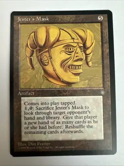 MTG Jester's Mask Ice Age Regular - Image 1