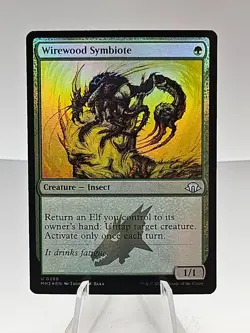 1x Wirewood Symbiote - Foil MTG Modern Horizons 3 NM Magic Foil - Image 1