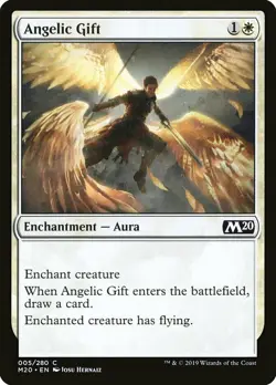 ANGELIC GIFT X 4 N/M CORE SET 2020 MAGIC THE GATHERING - Image 1