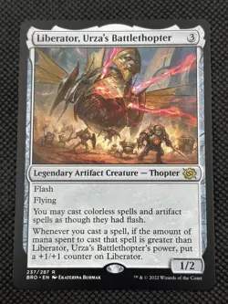 Liberator, Urza's Battlethopter #237 Normal The Brothers' War NM MTG - Image 1