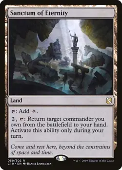 Sanctum of Eternity Commander 2019 LP MTG - Image 1