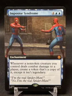 Impostor Syndrome (Extended Art) Marvel's Spider-Man Regular MTG - NM - Image 1