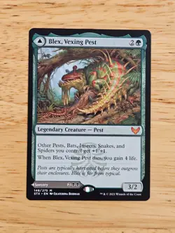 Blex, Vexing Pest Strixhaven: School of Mages Mythic Magic MTG WOTC M9196 - Image 1