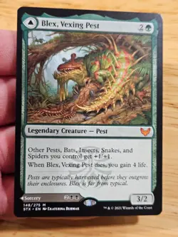 Blex, Vexing Pest Strixhaven: School of Mages Mythic Magic MTG WOTC M9196 - Image 3