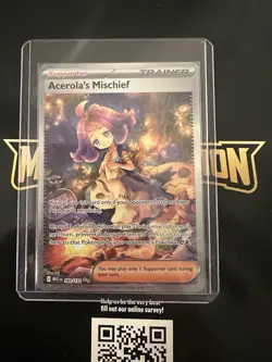 Acerola's Mischief Mega Evolutions SIR 183/132 NM - Image 1