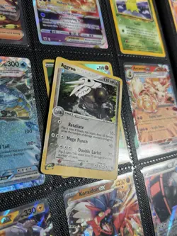 Pokemon TCG Aggron EX Ruby & Sapphire Holo Card 1/109 - Image 3
