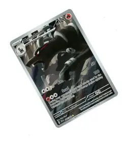 2024 Pokemon FULL ART HOLO HOUNDOOM ILLUSTRATION RARE 66/64! NM - Image 1
