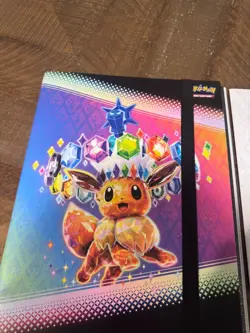 Pokemon - TCG -Prismatic Evolutions - Binder With Stickers And Poster - Image 2