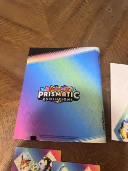 Pokemon - TCG -Prismatic Evolutions - Binder With Stickers And Poster - Image 5